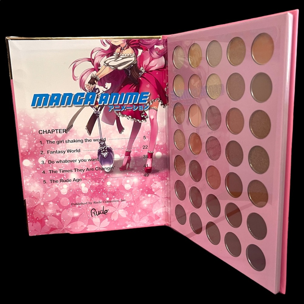 Manga anime palette